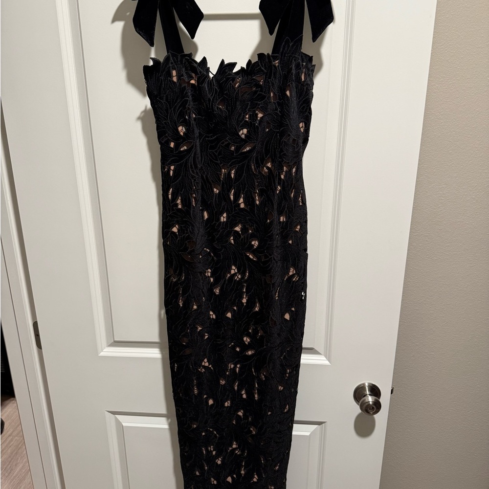 Tiff Velvet Lace Body-Con Dress by House of CB